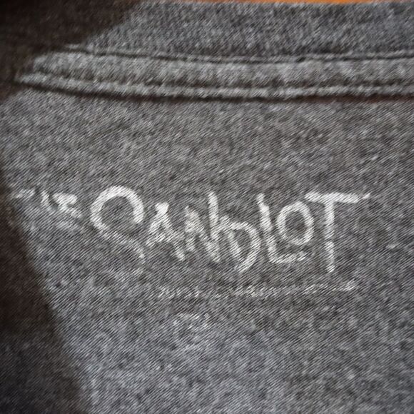 The Sandlot Gray Crewneck "Your Killing Me Smalls" Graphic Movie T-Shirt Small - Picture 5 of 6